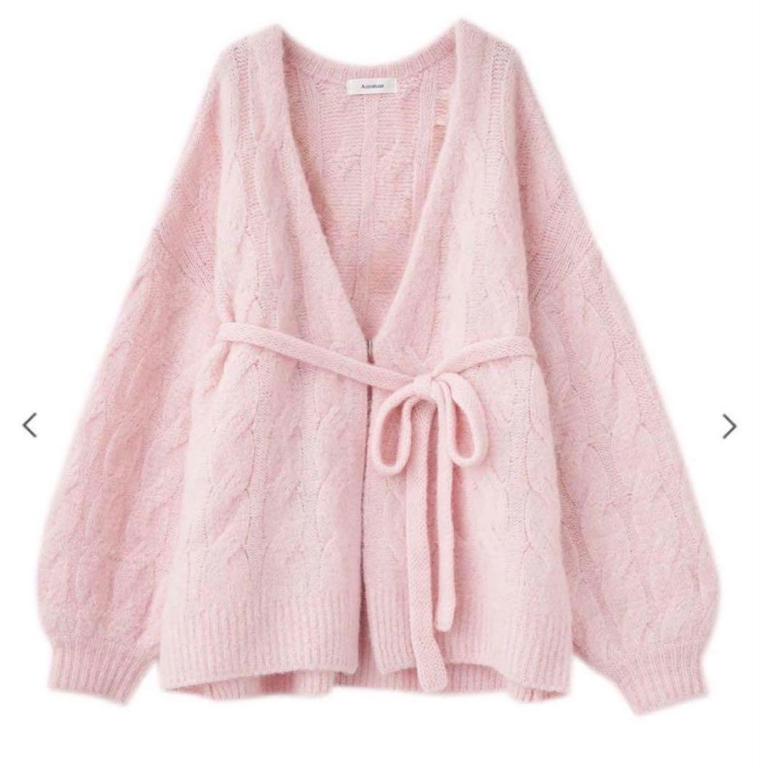 aimeine アルパカケーブルガウンカーディガン　すぐ発送 アルパカケーブルガウンカーデ｜PETAL ONLINE（ペタルオンライン）