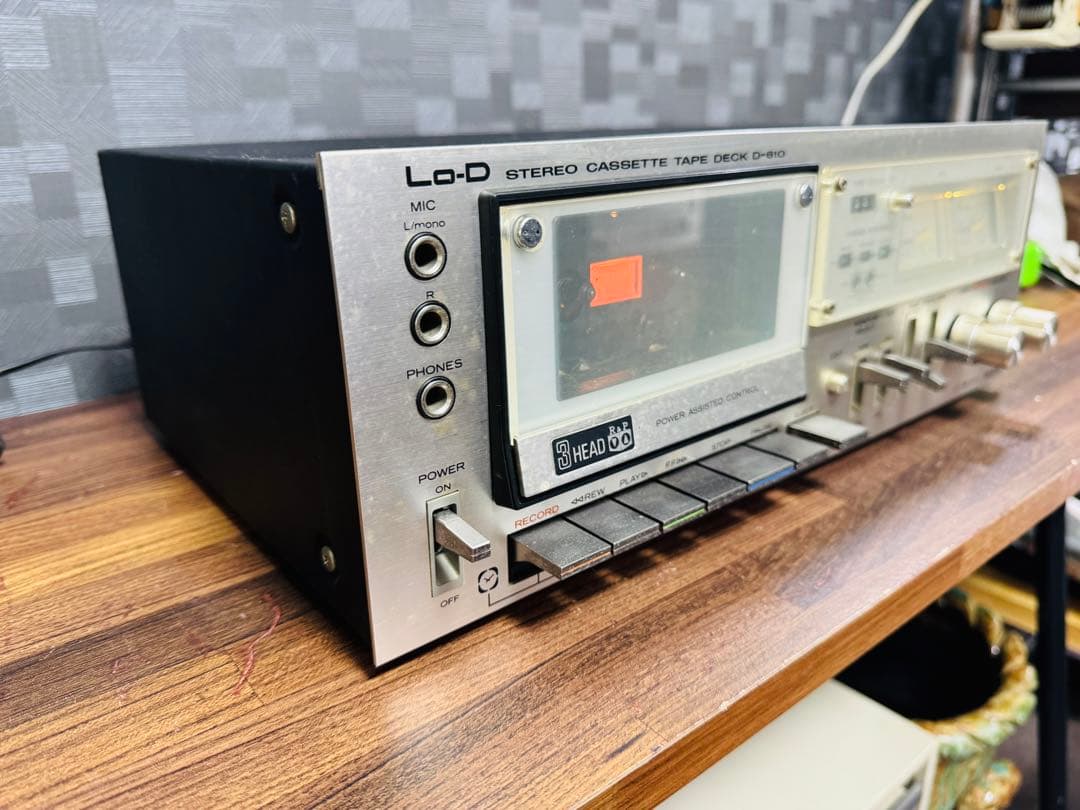 HITACHI 日立 カセット デッキ Lo-D 610 音響機器 レトロ - メルカリ