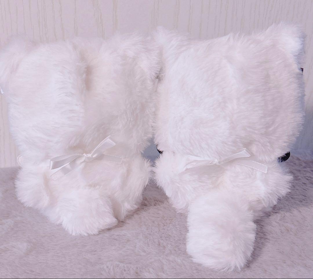 おすわりぬい服 10cm・にじぱぺっと用着ぐるみ 右くろ - メルカリ