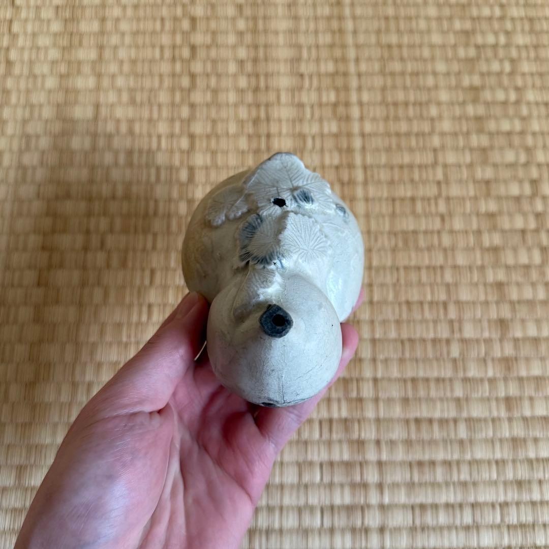 御深井 特大 水滴 瓢箪 江戸時代 発掘品 古伊万里 古瀬戸 美濃 古美術