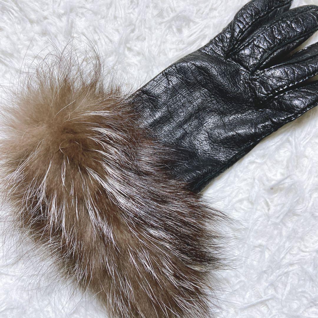 くっしー 様専用⭐️PRADA プラダ レザーグローブ 手袋 ラムスキン