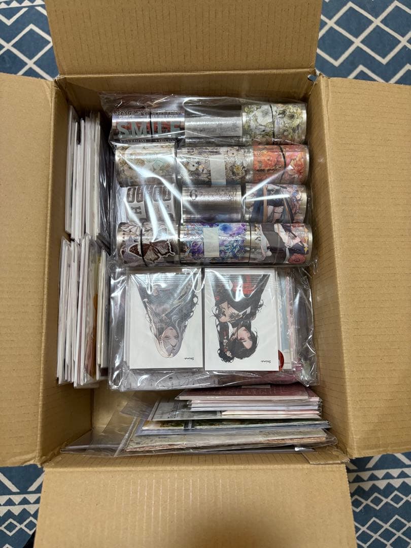 コラージュ素材まとめ売り 80size 6.3kg 大量レアもの沢山