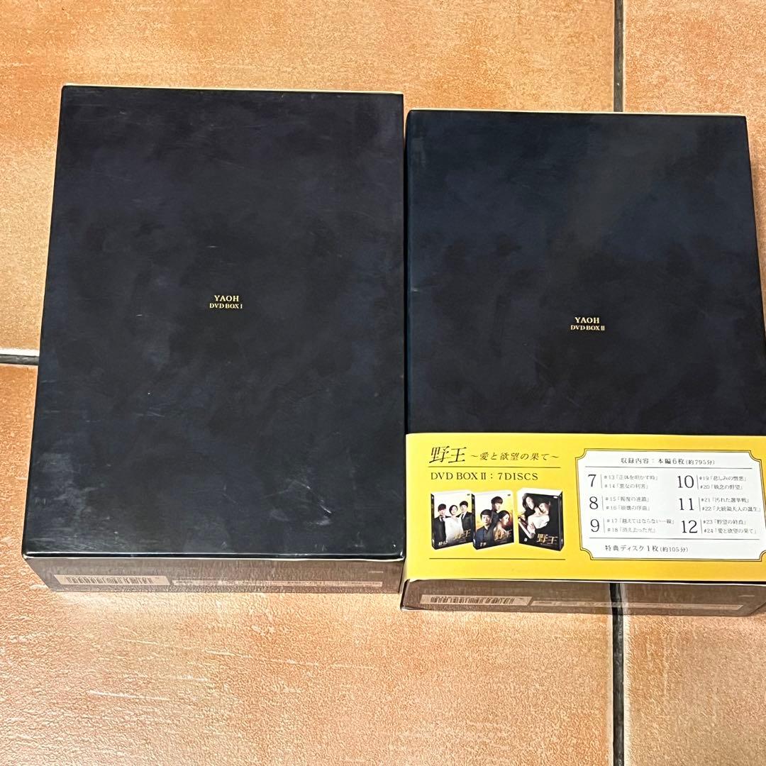 野王～愛と欲望の果て～ DVD BOXセット