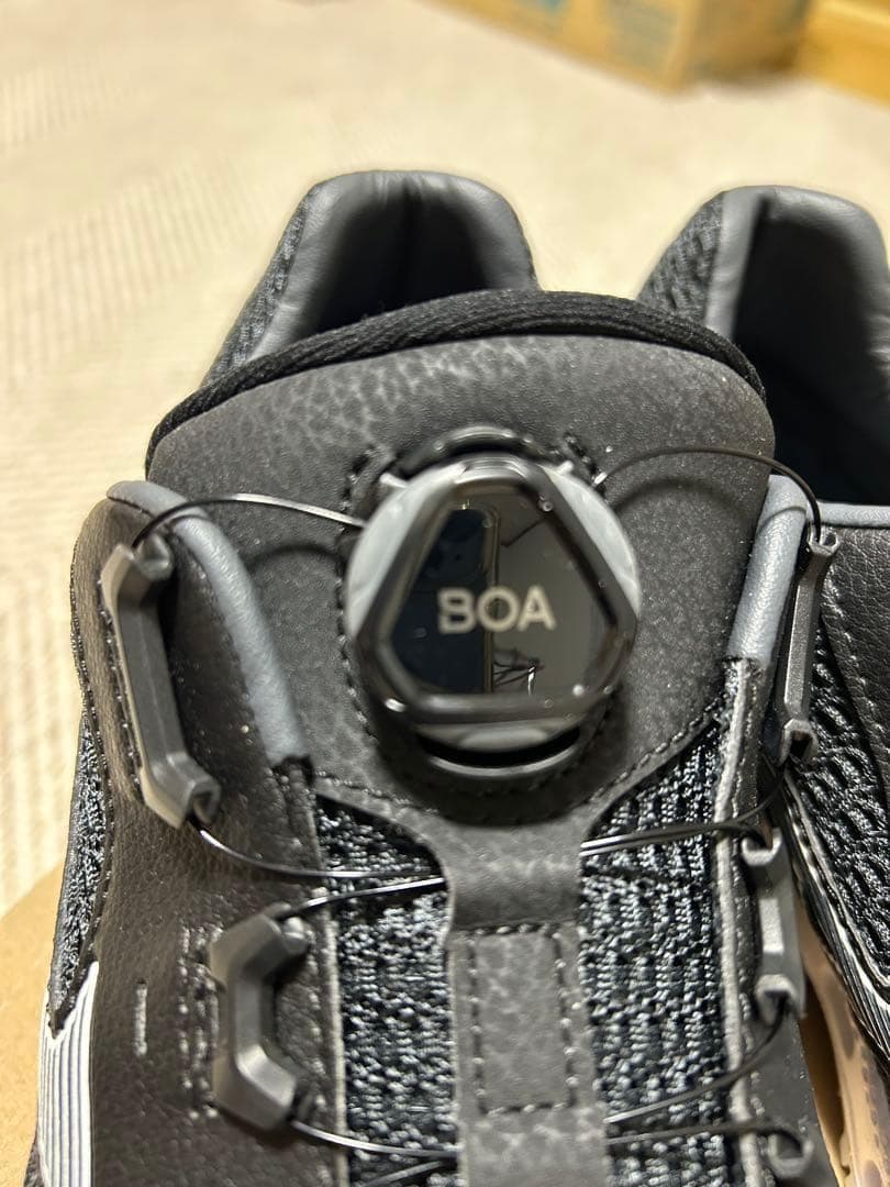 新品　未使用 ミズノオールマイティVH51L BOA ブラック　25.5cm