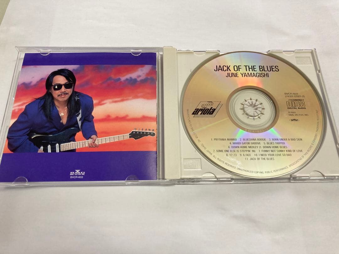 山岸潤史《Jack Of The Blues》帯付き