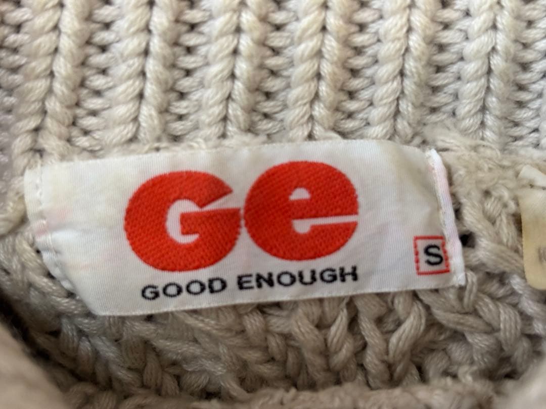 90s GOOD ENOUGH フィッシャーマンニット タートルネック S - メルカリ