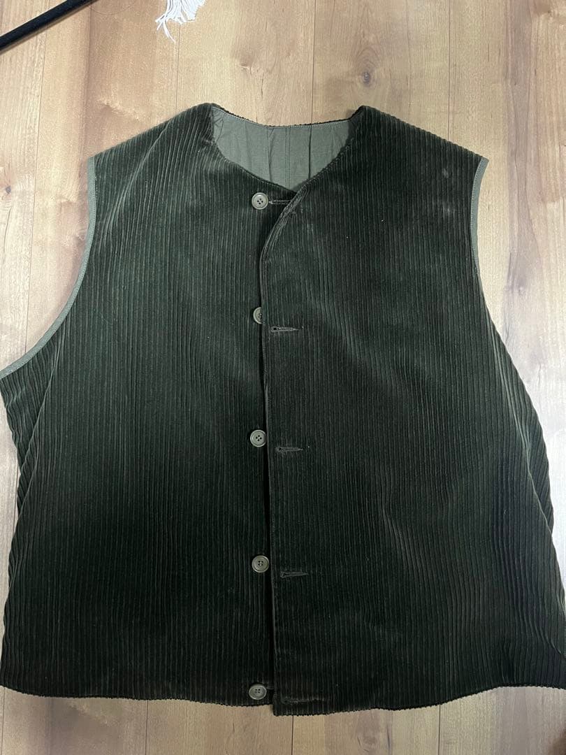 HAVERSACK ハバーサック　ベスト　コーデュロイ HAVERSACK / クロップドミリタリーベスト | CALIFORNIA HARVEST