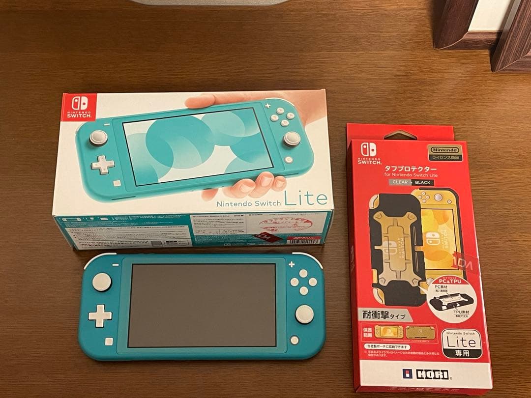 Switch Lite プロテクター付き　美品 Amazon.co.jp: 【任天堂ライセンス商品】タフプロテクター for