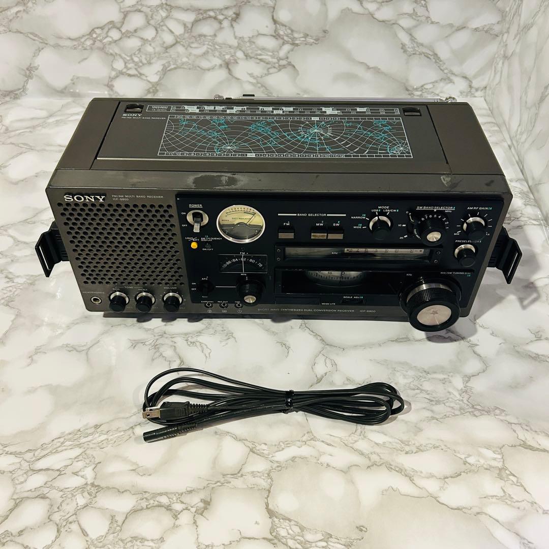 SONY ICF-6800 バンドレシーバー BCLラジオ - メルカリ