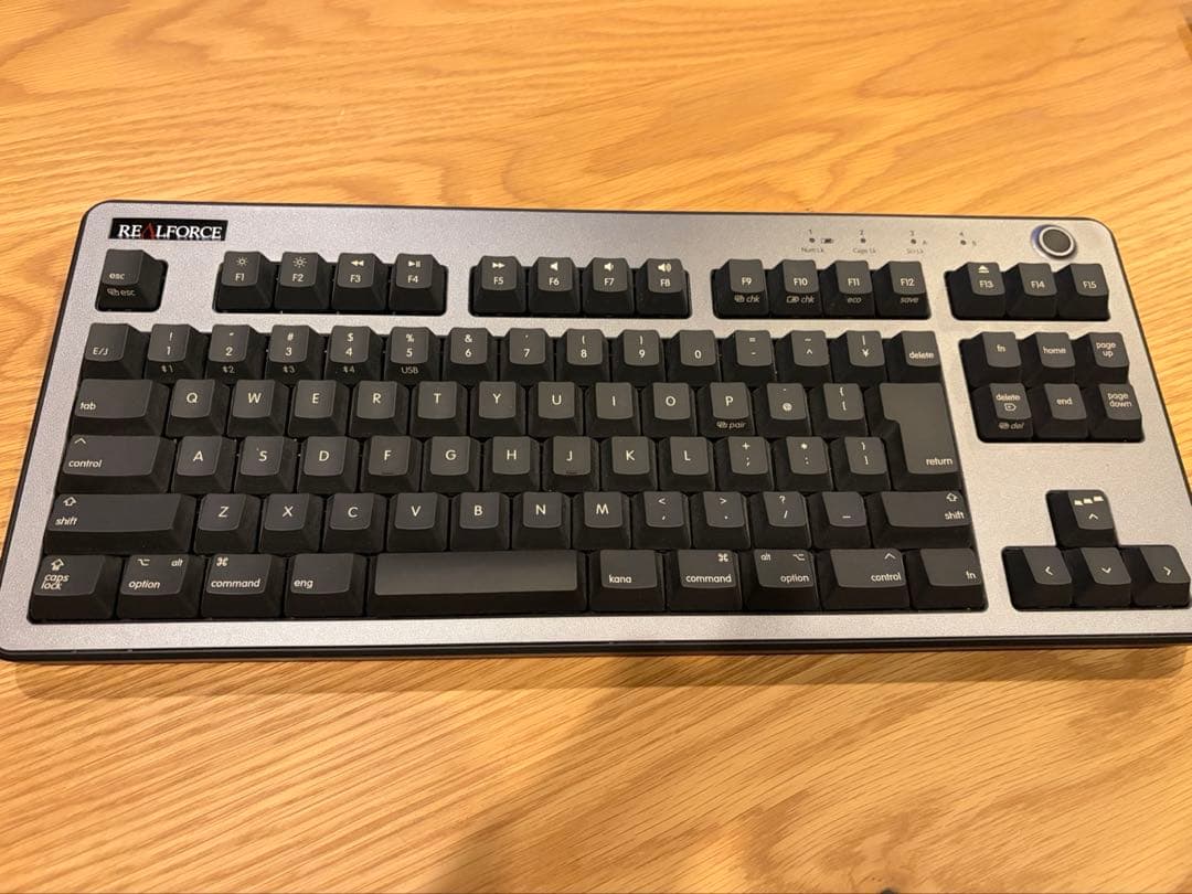美品　値下げMac用配列キーボード　REAL FORCE R3HG11 本体のみ キーボード REALFORCE R3 Mac配列・テンキーレス(Android/iPadOS/iOS