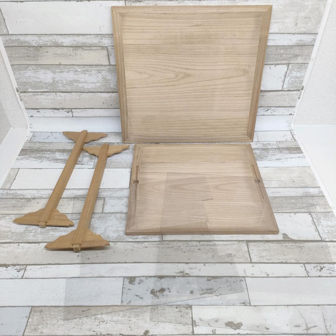 K86 茶道具 四方棚 利休好写 幸斎 組立 桐木地 タナピタット付 - メルカリ