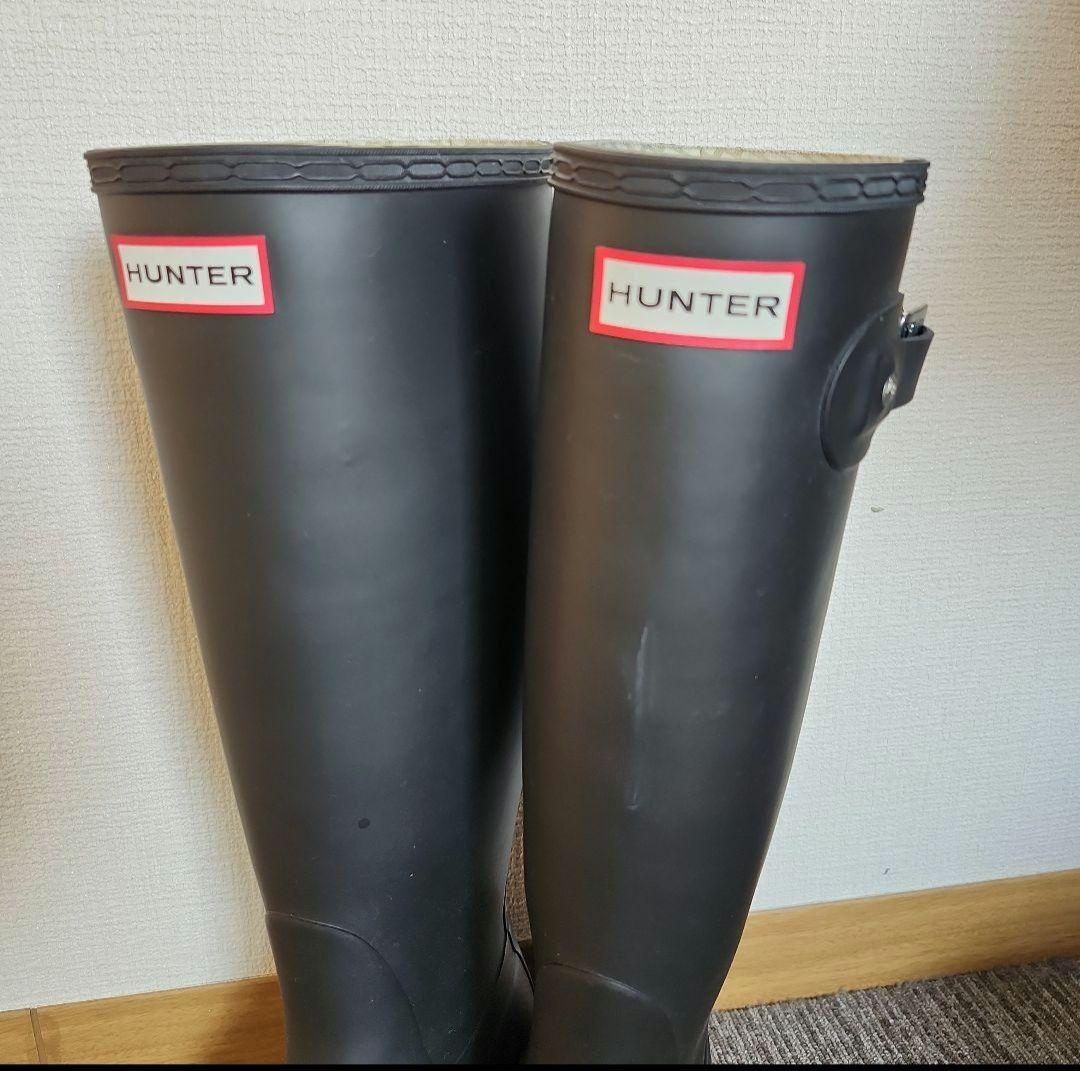 HUNTER ブラック 長靴 - メルカリ