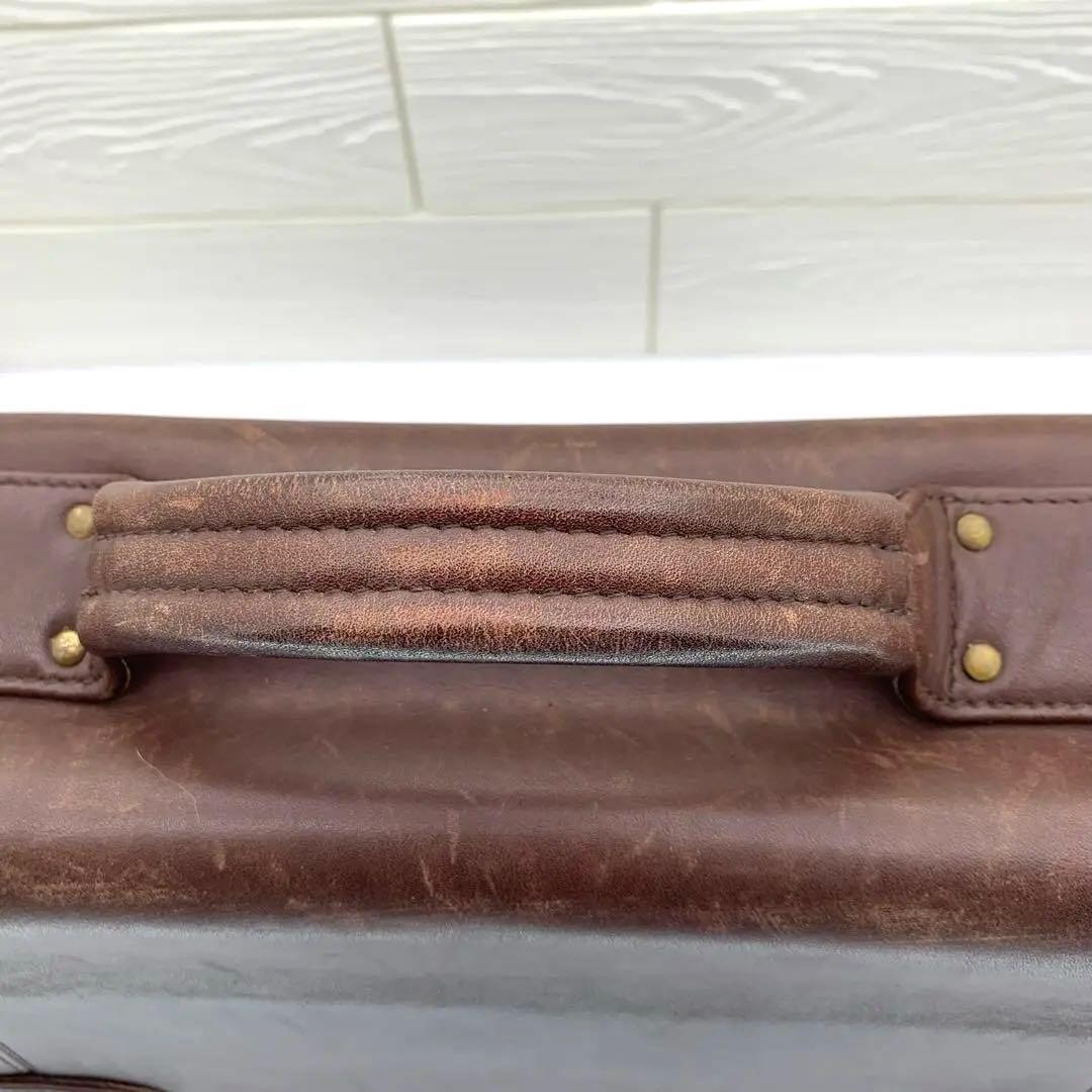 COACHオールドコーチ レザー 2way ビジネスバッグ 0546 ブラウン