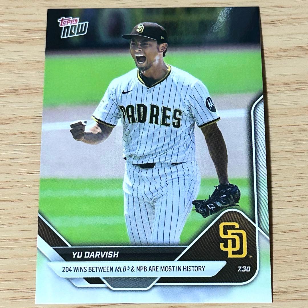 限定】Topps Now ダルビッシュ有 日本人最多 日米通算204勝 - メルカリ
