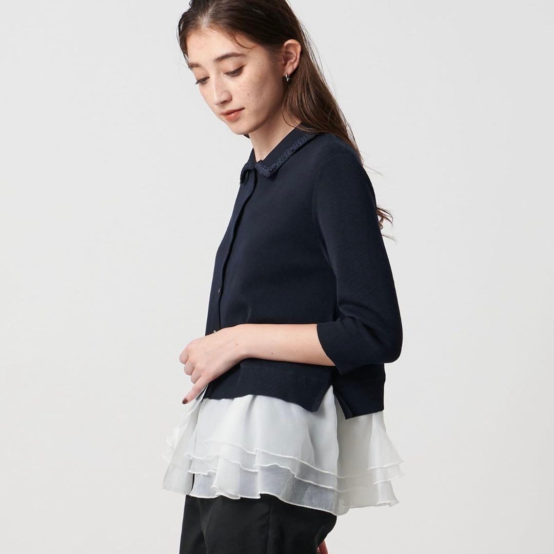 ユナイテッドアローズ レディーポロコンビニットウォッシャブル【店頭