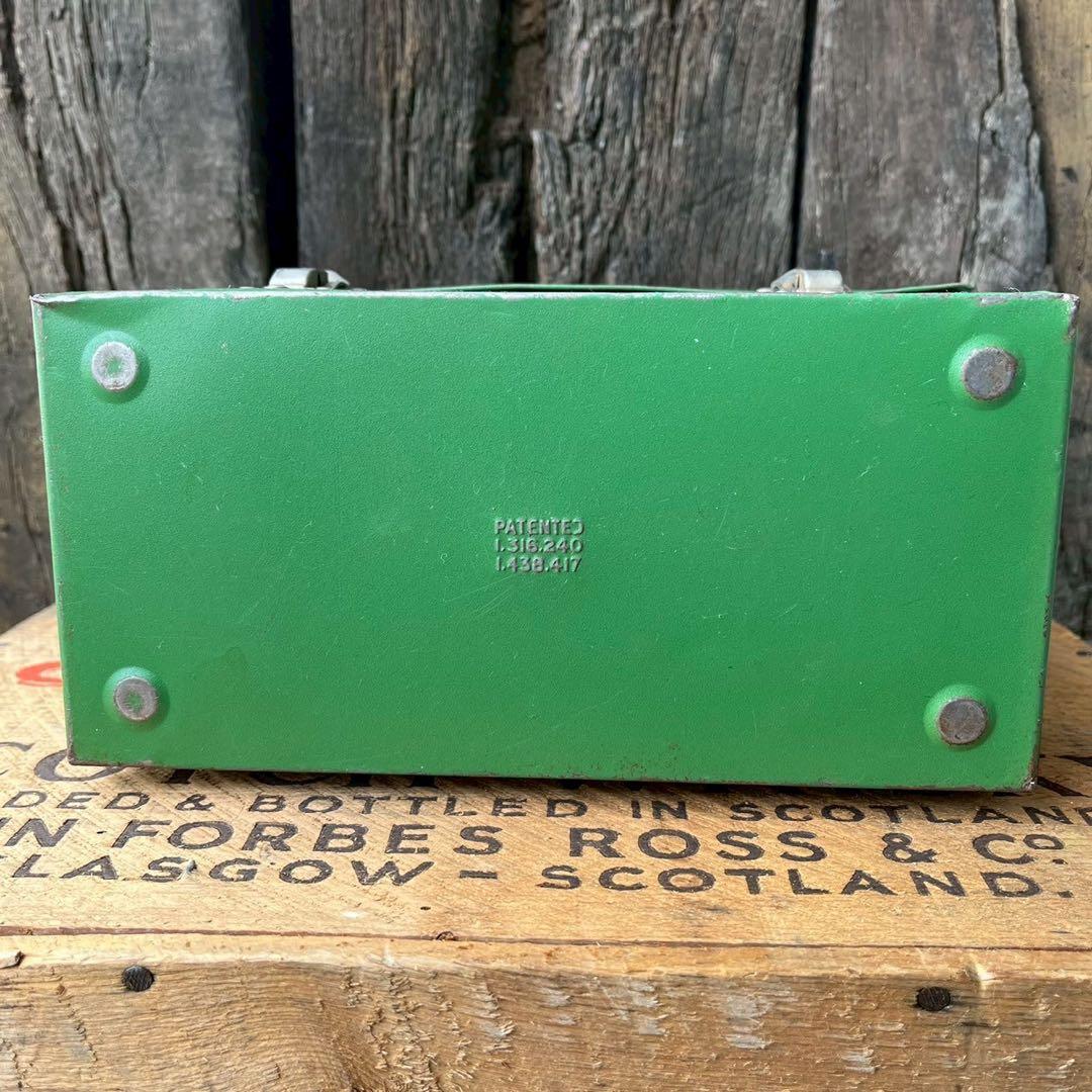 USA vintage】1940sサーモス メタル ランチボックス アメリカ