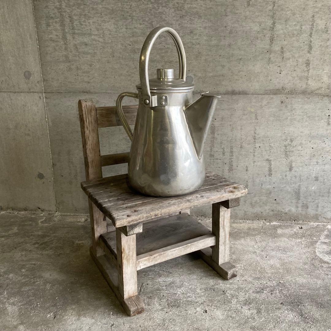 ミルクポット ケトル 学校 給食 容器 大型 アルミ 金属 レトロ