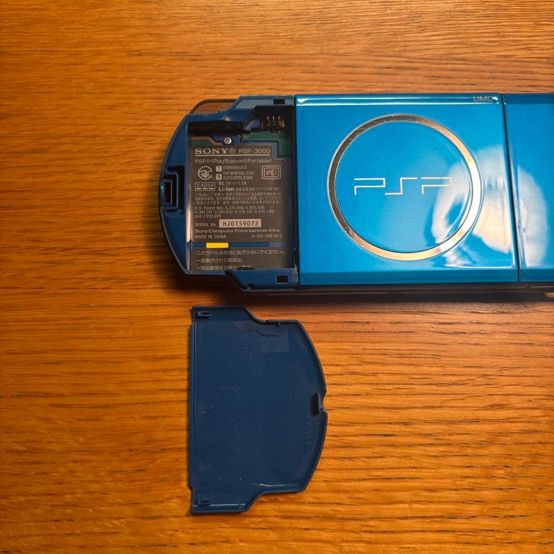 SONY PSP-3000 バイブラント・ブルー 本体 - メルカリ