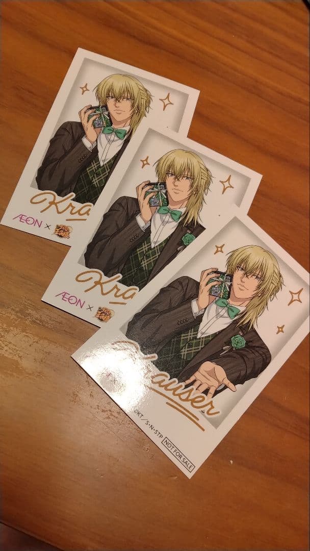 テニプリ 新テニスの王子様 イオン チェキ風カード リリアデント蔵兎座