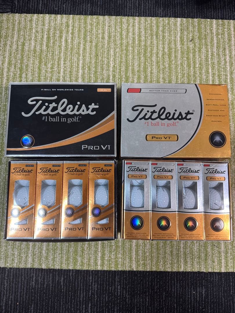Titleist PRO V1 ゴルフボール 24個 ( 2ダース ) Pro V1 【2025年モデル】【2ダースセット】 ゴルフ ボール