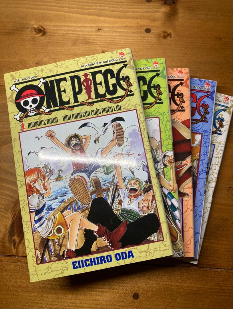 ベトナム語版」ONE PIECE ワンピース漫画 1-5巻セット - メルカリ