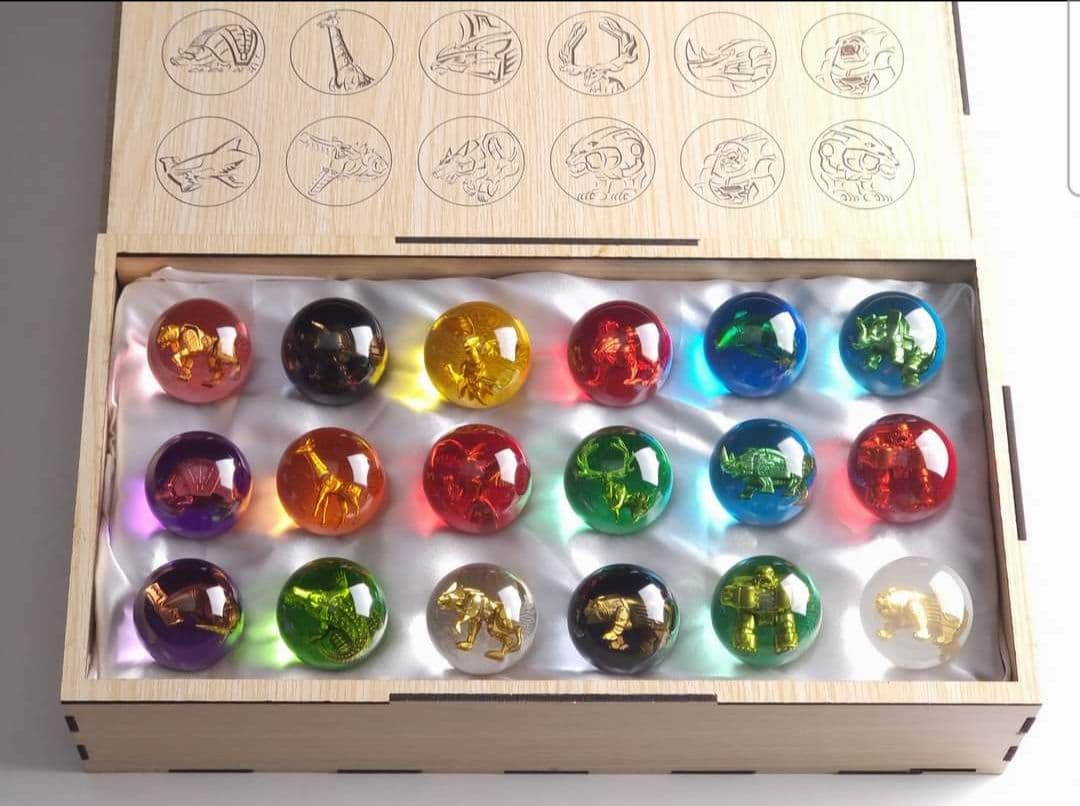 百獣戦隊ガオレンジャー パワーアニマル 18個 宝珠セット - メルカリ