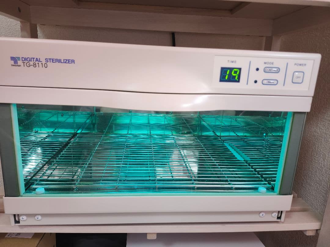 デジタルステリライザー 消毒殺菌庫 TG-8110 殺菌 デジタル TG-8110 Sterilizer ステリライザー | 滝川 | ホットキャビ