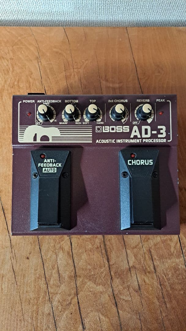 BOSS AD-3 アコースティックエフェクター Boss AD-3 Acoustic Instrument Effects Processor | Sweetwater
