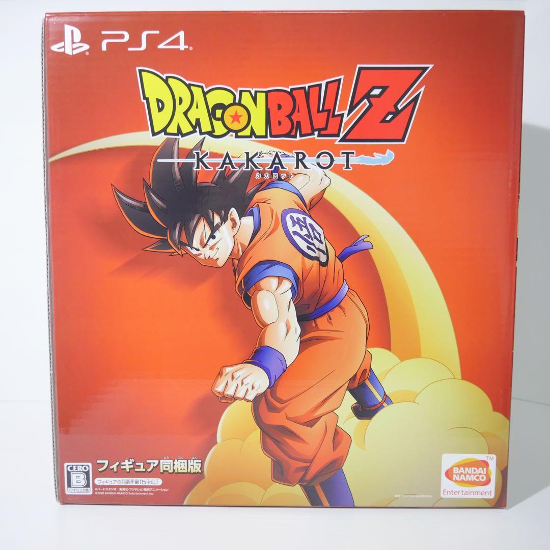 【フィギュア箱未開封&ゲオ専売】ドラゴンボールＺ ＫＡＫＡＲＯＴカカロット 新品 PS4 ドラゴンボールZ KAKAROT カカロット フィギュア同梱版の通販