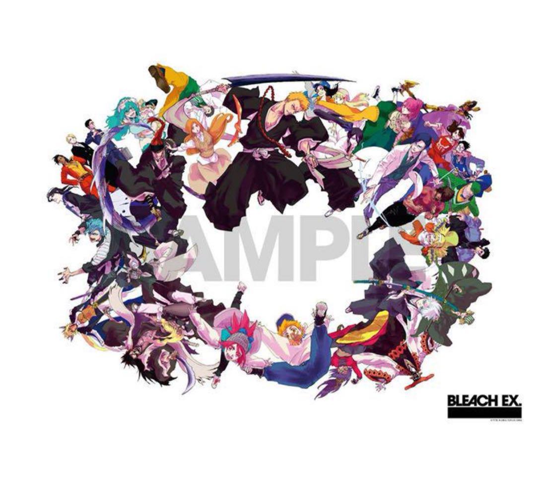 ☆〈激レア〉BLEACH展 B2ポスター 原画展描き下ろしカラーイラスト