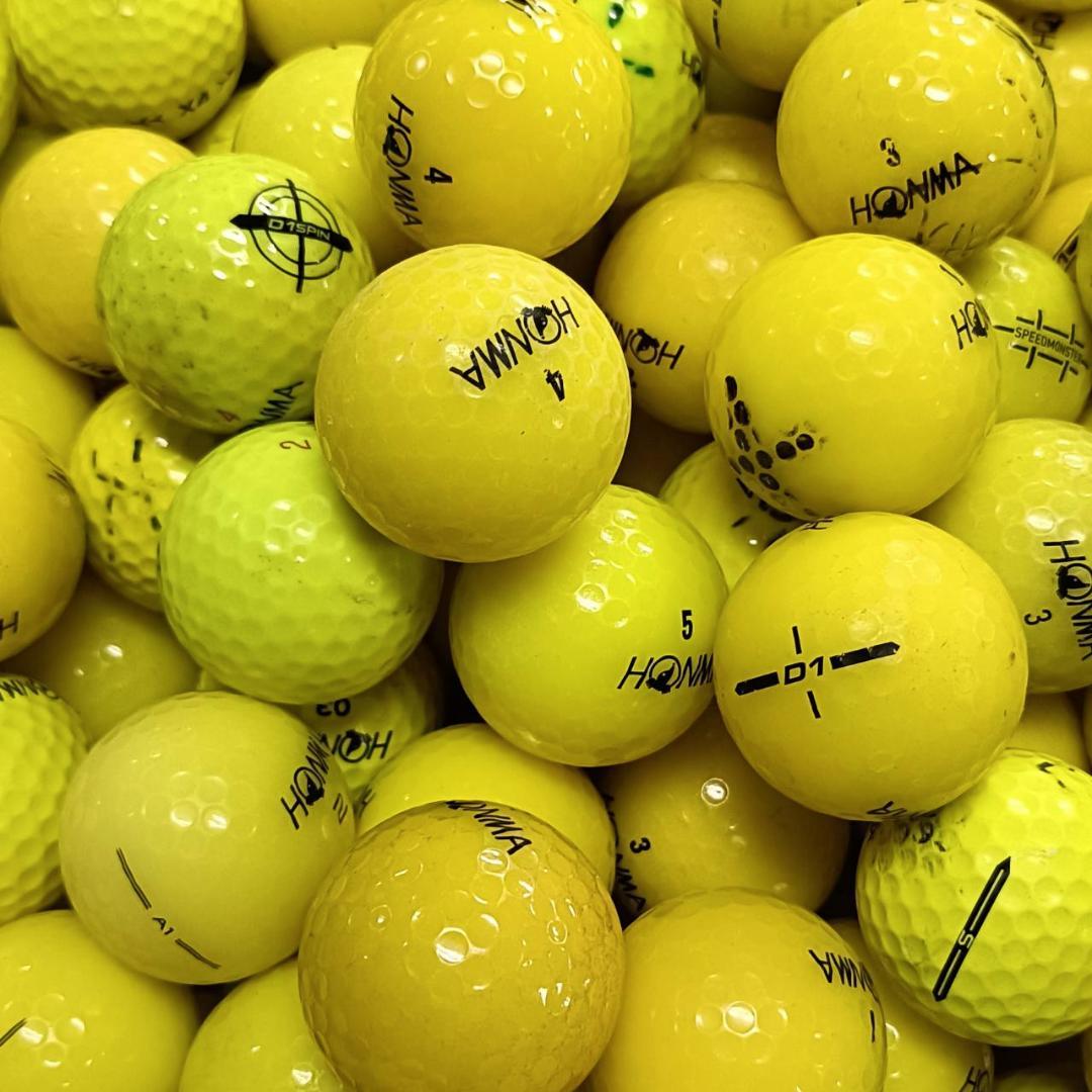 647・ロストボール ホンマ 色々 イエロー 20球 B - メルカリ
