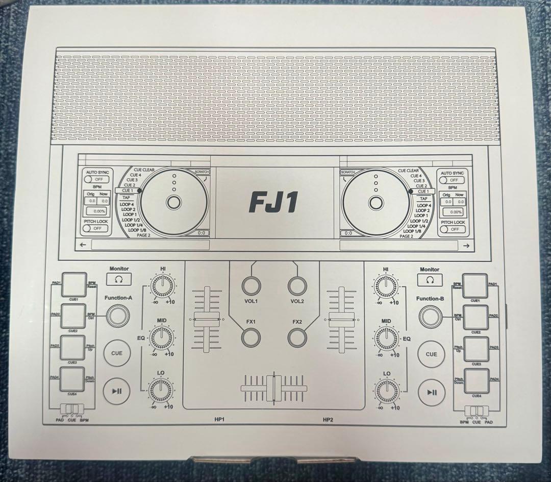 FJ1 DJコントローラー 専用ケース付き - メルカリ
