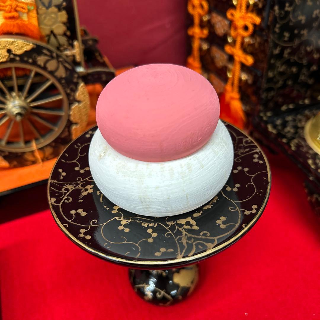 326】ひな祭り＊45号9品雛道具木製