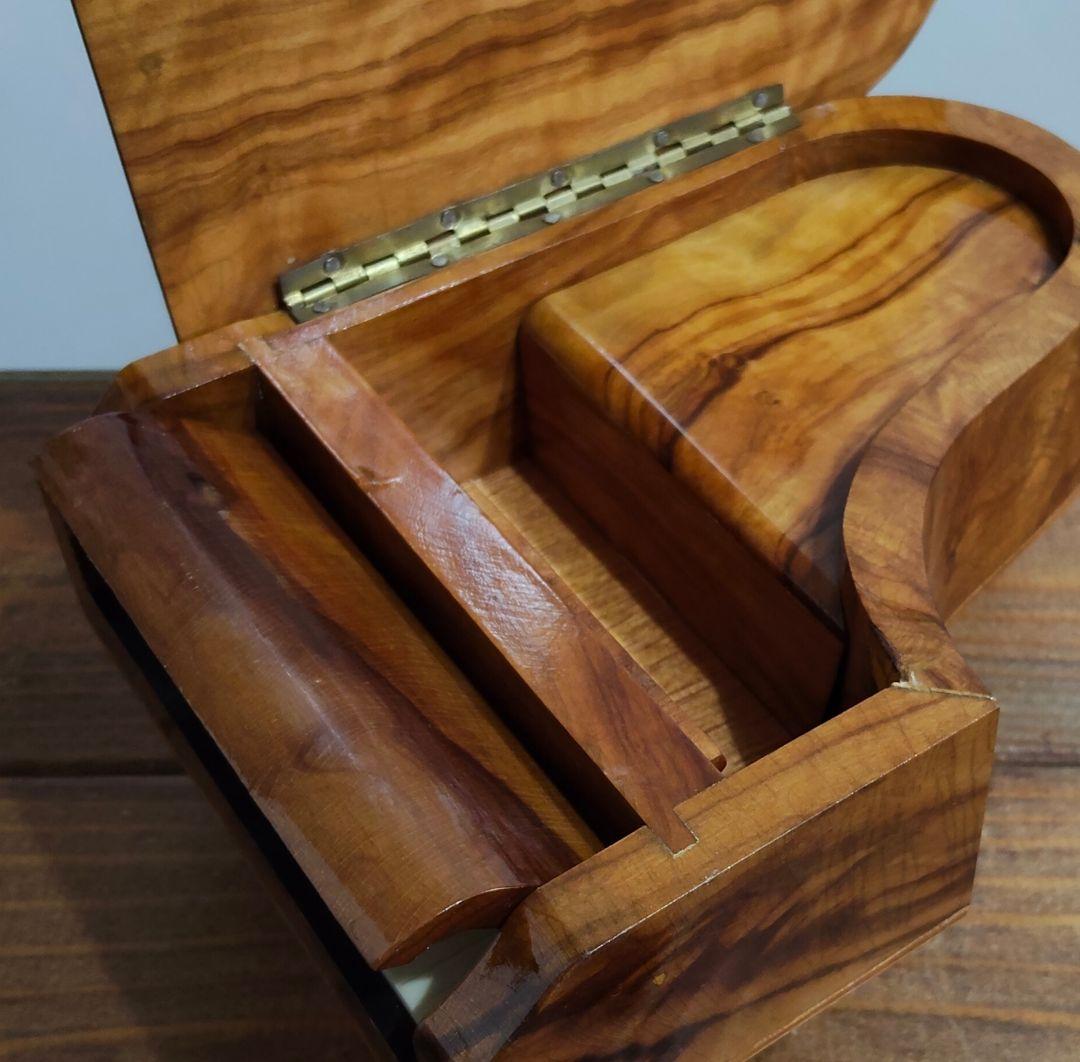 スイス製 REUGE リュージュ グランドピアノ型 木製 オルゴール 魔笛