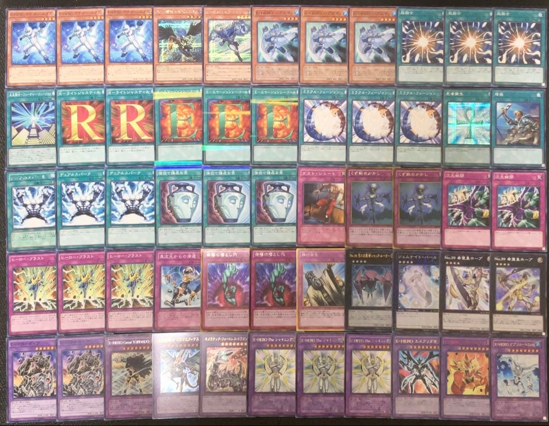 遊戯王 ピュアヒーロー デッキ 1103環境 ノヴァマスター 二重スリーブ付き