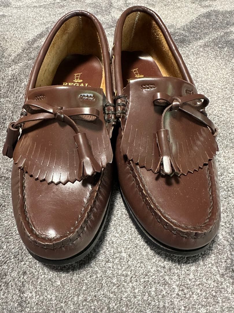 REGAL ローファー 23.5cm EEE 茶色 ブラウン 数回使用 - メルカリ