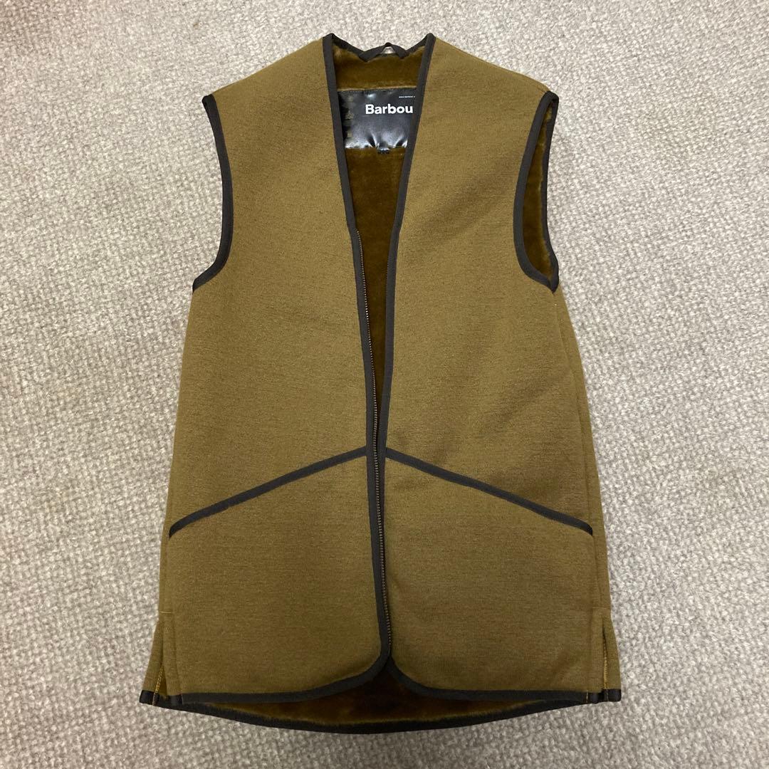 Barbour パイルライナーフロントジップ ベスト Barbour（バブアー） ライナーベスト WARM PILE WAISTCOAT/ZIP-IN