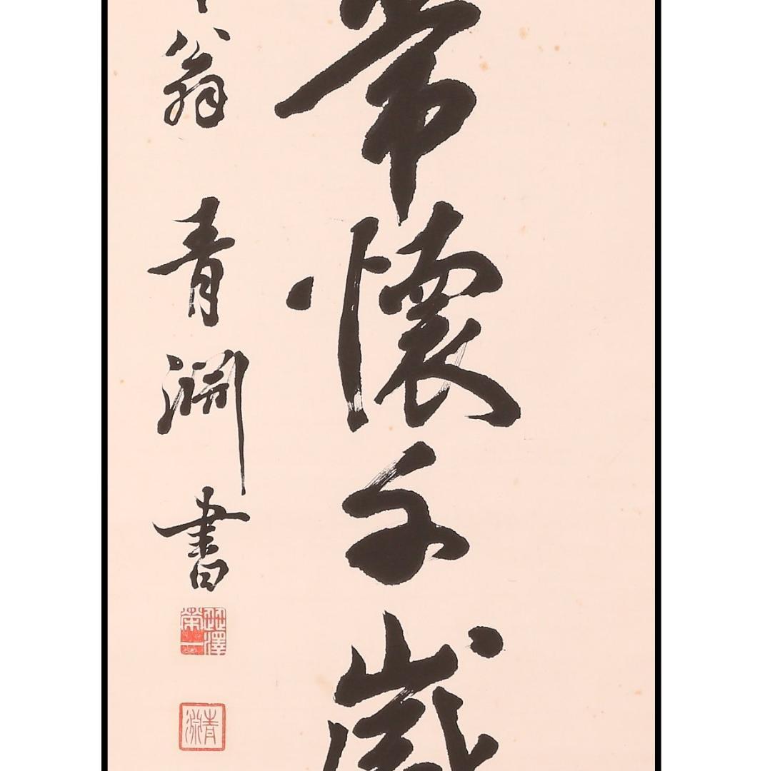 ◆渋沢栄一 書「人生不満百常懐千歳憂」◆検）坂本龍馬 西郷隆盛 勝海舟 山岡鉄舟