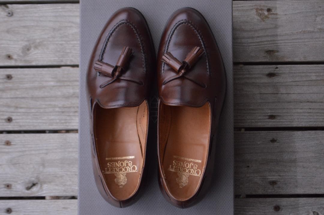 CROCKETT＆JONES　CAVENDISH2　7.5E　ダークブラウン