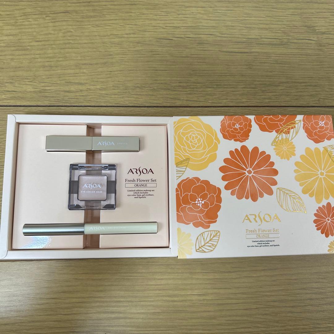 アルソア フレッシュフラワーセット NWオレンジ - メルカリ