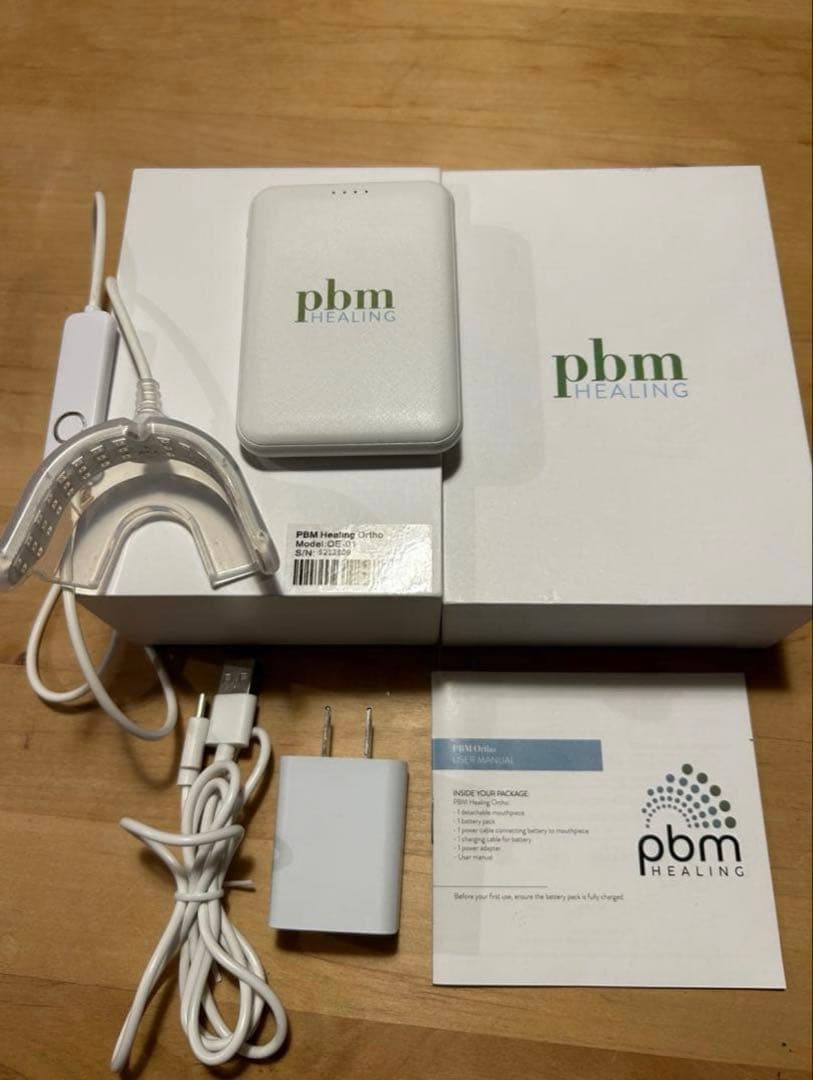 pbm ヒーリングインビザライン　加速装置 加速矯正装置 PBM healing - 川崎の費用が安い矯正専門歯科｜オリーブ