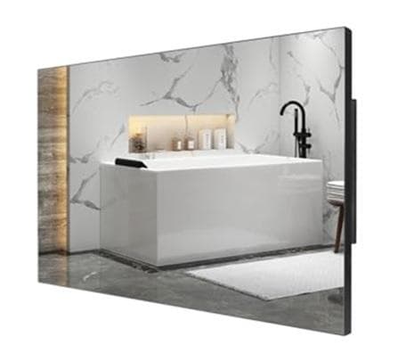 展示品 elecsung 防水テレビ お風呂 27V型 浴室用スマートミラーTV Amazon | elecsung 防水テレビ お風呂 Bcas 27V型 Android TV 浴室用ン