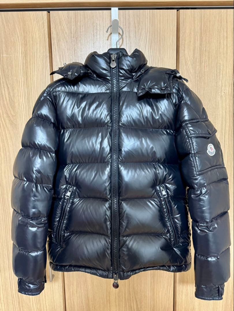 国内正規・極美品】モンクレール maya サイズ0 ブラック - メルカリ