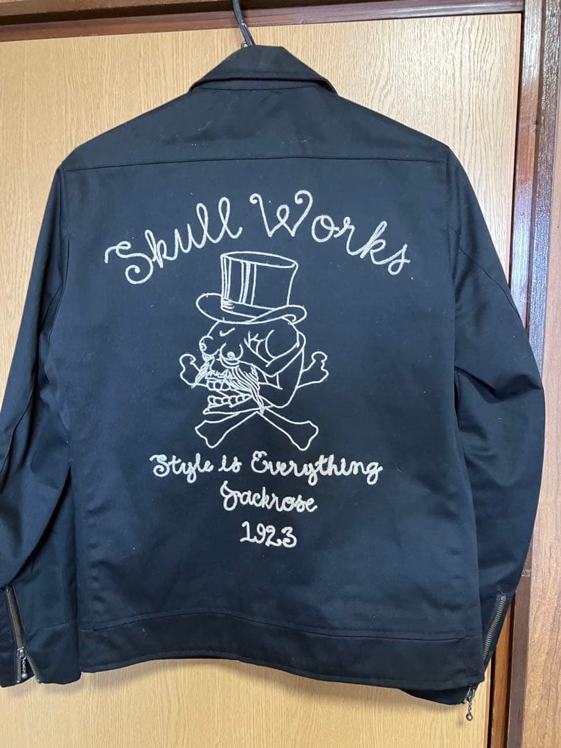 JACKROSE ジャックローズ スウィングトップ ブルゾン スカル 刺繍