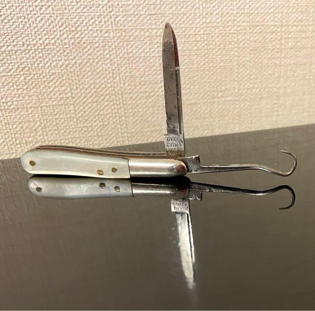 ディクソンカトラリー社 アンティーク モップ ボタンフックナイフ