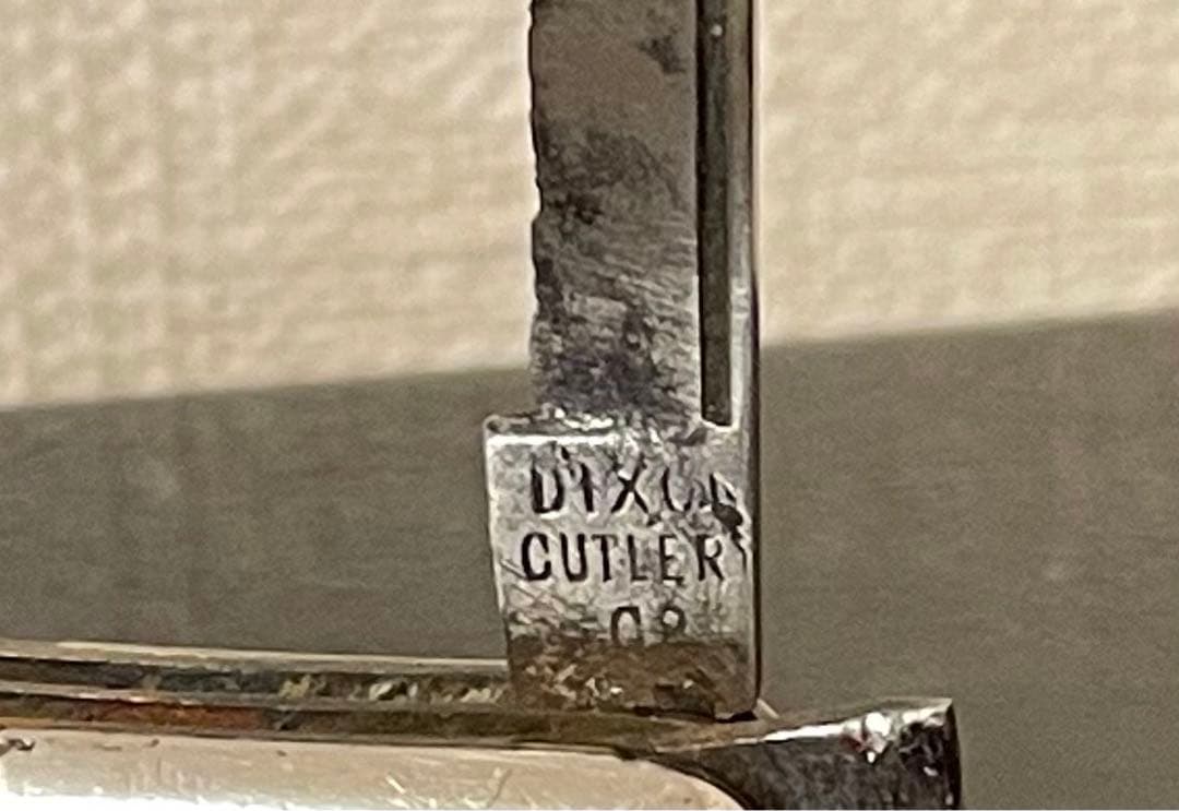 ディクソンカトラリー社 アンティーク モップ ボタンフックナイフ