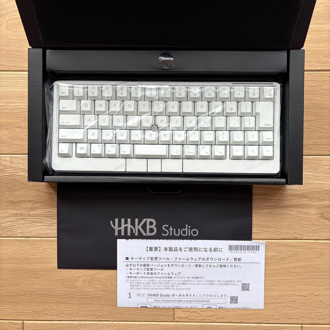 【新品未使用保証書付き】HHKB Studio 日本語配列 雪 HHKB Studio 日本語配列／雪｜HHKB,Studio｜PFUダイレクト