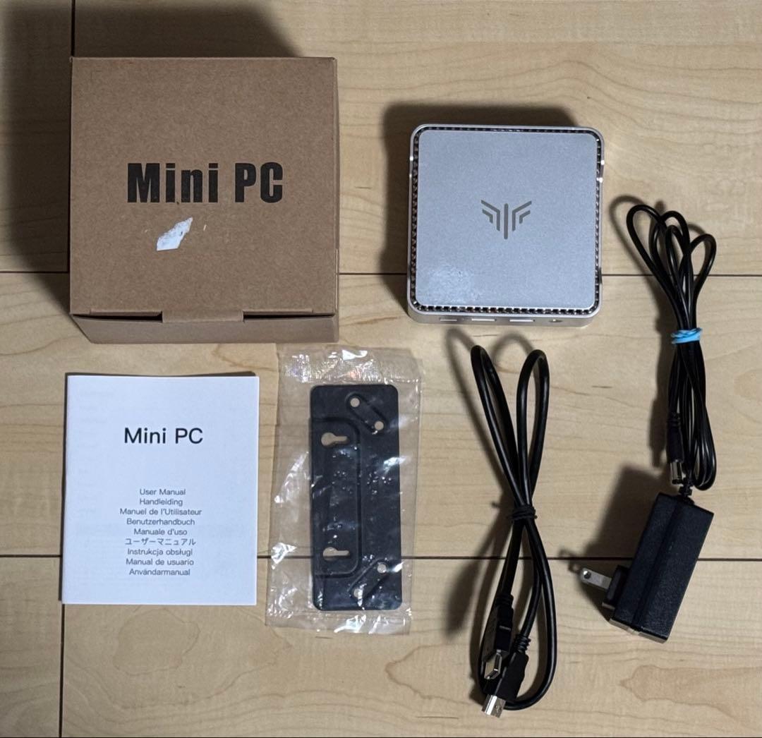 NiPoGi ミニpc n97 第12世代 8GB+256GB ミニpc n97 第12世代 n97 mini pc 最大3.6GHz 【N150より速い】 小型pc