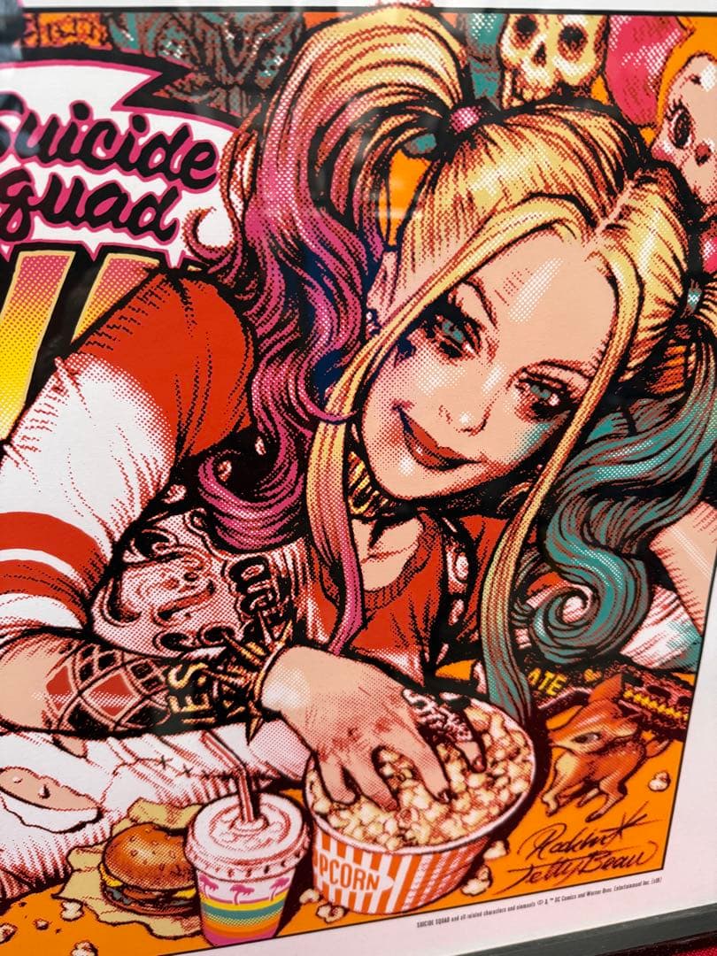 み*け様 ロッキンジェリービーン HARLEY QUINN ハーレイクイン ポス ROCKIN JELLY BEAN 