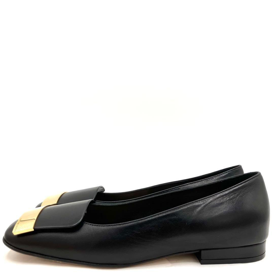 現行品・美品　セルジオロッシ　SR1 バレリーナ　フラットパンプス　24.5cm